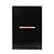 CJ INTERRUPTOR PARALELO HORIZONTAL 4X2 - NOVARA GLASS PRETO BRILHANTE OURO ROSE - Imagem 1