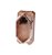 MODULO ENTRADA RJ11 (TELEFONE) -  NOVARA OURO ROSE/OURO ROSE - Imagem 1