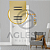 CJ INTERRUPTOR QUADRUPLO SIMPLES (ESPECIAL) 4X2 - NOVARA GLASS DOURADO CROMADO - Imagem 2