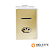 CJ INTERRUPTOR PARALELO + TOMADA 10A 4X2 - NOVARA GLASS DOURADO CROMADO - Imagem 1