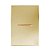 CJ INTERRUPTOR SIMPLES HORIZONTAL 4X2 - NOVARA GLASS DOURADO / GOLD - Imagem 1