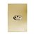 CJ TOMADA 20A HORIZONTAL 4X2 - GLASS DOURADO / GOLD - Imagem 1