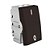MODULO INTERRUPTOR BIPOLAR SIMPLES -  RECTA CHOCOLATE - Imagem 1