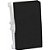 MODULO INTERRUPTOR BIPOLAR PARALELO  - RECTA BLACK GLOSS - Imagem 1