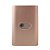 CJ ENTRADA RJ11 (TELEFONE) 4X2 - NOVARA OURO ROSE/ OURO ROSE - Imagem 1