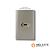 CJ USB 2.0 HORIZONTAL 4X2 - NOVARA AÇO GOLD - Imagem 1