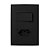 CJ INTERRUPTOR SIMPLES + TOMADA 20A 4X2 - PIAL PLUS + PRETO - Imagem 1