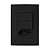 CJ DUPLO SIMPLES + TOMADA 20A 4X2 - PIAL PLUS + PRETO - Imagem 1