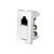 MÓDULO ENTRADA RJ45 CAT5 ( INTERNET ) - PIAL PLUS + BRANCO - Imagem 1