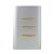 CJ INTERRUPTOR TRIPLO SIMPLES 4X2 - NOVARA PRATA GOLD - Imagem 1