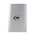 CJ USB 2.0 HORIZONTAL COM SUPORTE 4X2 - NOVARA PRATA GOLD - Imagem 1
