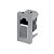MÓDULO ENTRADA  RJ45 CAT5 ( INTERNET )  - PIAL PLUS + CINZA - Imagem 1