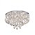 PLAFON ARCOS DE CRISTAL 7 LAMP. CHAMPANHE - HEVVY - Imagem 1