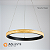 PENDENTE ANILLA SAND BLACK - HEVVY - Imagem 1