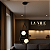 PENDENTE DE TETO LA VILE BLACK 2 LAMPADAS 2XG9 - HEVVY - Imagem 2