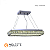 PENDENTE RETANGULAR LED AMEERAH - HEVVY - Imagem 1