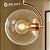 PENDENTE ORBIS 1XE27 COPPERY+CLEAR - HEVVY - Imagem 3