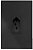 CJ TOMADA 10A VERTICAL 4X2 - RECTA GRAFITE SATIN FOSCO TOTAL - Imagem 1