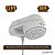 CHUVEIRO E-SOFT (220V~7500W) BRANCO - ENERBRAS - Imagem 1