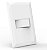 MT - CJ INTERRUPTOR SIMPLES HORIZONTAL MON. 4X2  DOHA BRANCO - Imagem 1
