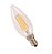 LAMPADA VELA LED FILAMENTO CRISTAL E27 4W 2700K - LUMiNATTI - Imagem 1