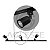 KIT TRILHO COM 3 SPOT 5W 6000K BIVOLT PRETO - LUMINATTI - Imagem 2