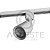 KIT TRILHO COM 3 SPOT 5W 3000K BIVOLT BRANCO - LUMINATTI - Imagem 2