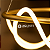PENDENTE SCRIBBLE CONO 80W LED DOURADO 3000K - ORLUCE - Imagem 3