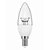 LAMPADA VELA S/ BICO BRANCO FRIO 3W E14 - AAATOP - Imagem 1