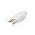 PLUGUE 180º 2P+T 10A - BLUX BRANCO - Imagem 1