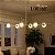 PENDENTE DE TETO LOUISE H6XG9 6 LAMPADAS - HEVVY - Imagem 2