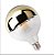 BULBO 4W FILAMENTO CROMADO AMBAR E DOURADO E27 - LUMINATTI - Imagem 1