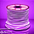 MANGUEIRA NEON FLEXIVEL  5 METROS IP20 ROXO  - AAATOP - Imagem 2