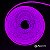 MANGUEIRA NEON FLEXIVEL  5 METROS IP20 ROXO  - AAATOP - Imagem 1