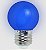 LAMPADA LED BOLINHA 1W 127V / 3W 220V AZUL BIVOLT - KIAN - Imagem 1
