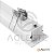 PERFIL DE CRISTAL ALIANÇA LINEAR MODULAR 200CM 3000K 30W EMBUTIDO BRANCO - DNA - Imagem 6