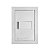 CJ INTERRUPTOR SIMPLES HORIZONTAL 4X2 DICOMPEL EKRON BRANCO - Imagem 1