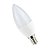 VELA LEITOSA 6W E14+ ADAPTADOR E27 4000K - LUMINATTI - Imagem 1