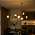 PENDENTE KEPNER 7 LAMPADAS GOLD G9 - HEVVY - Imagem 2