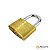 CADEADO DE LATAO MACICO G-50MM PREMIUM - GOLD - Imagem 2