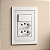 CJ INTERRUPTOR SIMPLES + 2 TOMADAS 10A 4X2 - DICOMPEL EKRON BRANCO - EK-30000/59 - Imagem 1