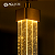 PENDENTE BOLHAS CRISTAL QUADRADO 3 CORES QUENTE/ NEUTRO/ FRIO 7W - Imagem 3