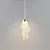PENDENTE VOILE DOURADO 3 CORES QUENTE/ NEUTRO/ FRIO 7W - Imagem 6