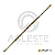ALIANÇA LINEAR MODULAR 100CM 3000K 15W EMBUTIDO DOURADO - DNA - PERFIL-EMB-1000-DOU - Imagem 3