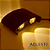 ARANDELA 4 FACHOS 8W PAREDE TETO  BRANCO QUENTE - PRETO - AAATOP - A2FBQPT - Imagem 3