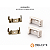 Perfil Sobrepor 30mm X 20mm, Branco - 1 Metro - Agimports - Imagem 3