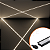 (B1) Perfil Slim Embutir 24 mm 17mm X 7mm, Preto Com Difusor Branco - 1 Metro - Imagem 2