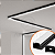 Perfil Slim Sobrepor - 20mm X 10mm, Preto - 1 Metro - Agimports - Imagem 2