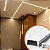 Perfil Slim Sobrepor 20mm X 10mm, Branco 1 Metro - Agimports - Imagem 2