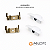 Perfil Embutir com Aba 30x20mm Branco 1m – Agimports - Imagem 3
